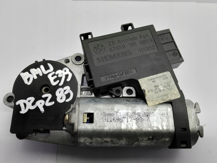 BMW 5 E39 1999 motor szyberdachu