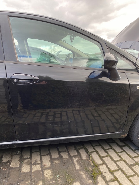 Fiat Grande Punto 05-12 PORTA Portiera Destro Anteriore Anteriore kod lakieru 891/B