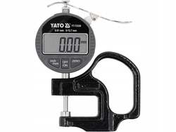 Yato Hodinový Tloušťkoměr 12,7 MM 0,01 MM YT-72320