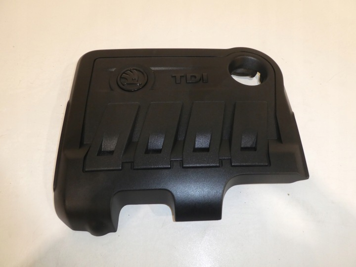 SKODA 2.0 TDI Coperchio superiore motore copertura GREMBIALINA plastica 03L103925BK