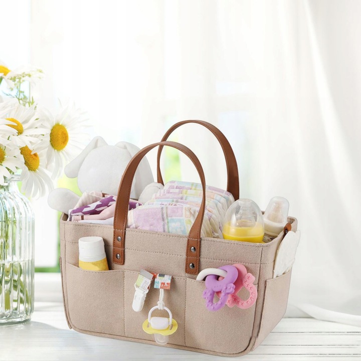 Storage Tote Bags Baby stuff Storage Світло-сірий — фото 13