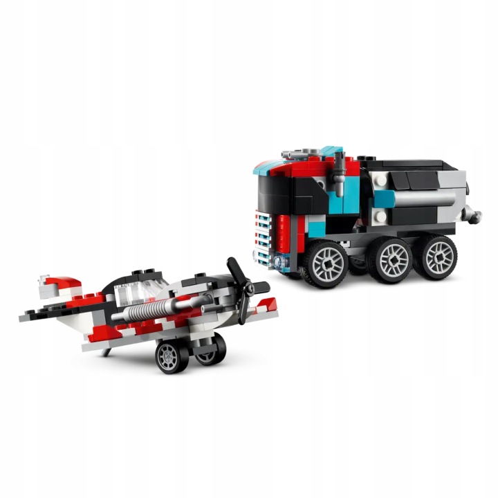 LEGO Creator Вантажівка з платформою і гелікоптером 31146 — фото 14
