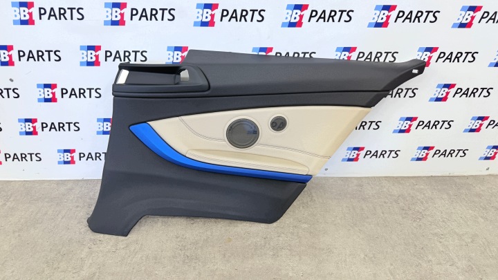 BMW F32 side right rear part rear black leather DAKOTA OYSTER EUROPA AMBIENT