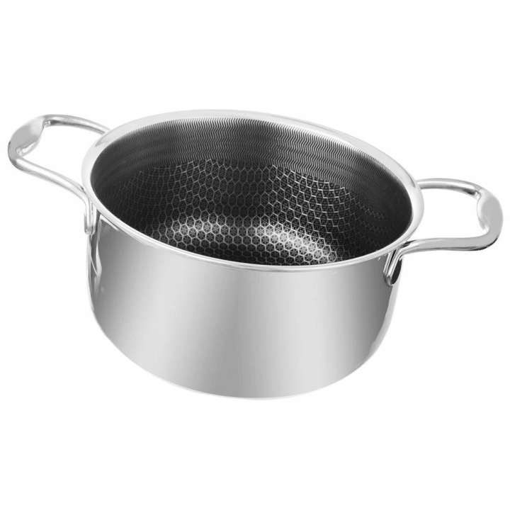 Ocelový Hrnec 4,8 l Orion Cookcell Hybryd indukční trouba 24 cm