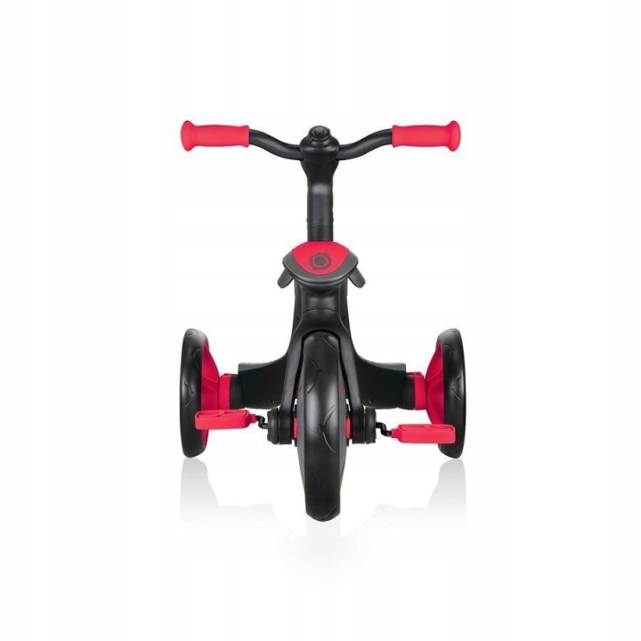 Велосипед 2 в 1 триколісний / біговий Globber Explorer Trike Red 630-102 — фото 5