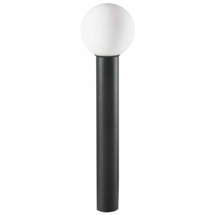 Led zahradní sloupková lampa Feltre 20W E27 Černá Pískovaná IP54 Moderní