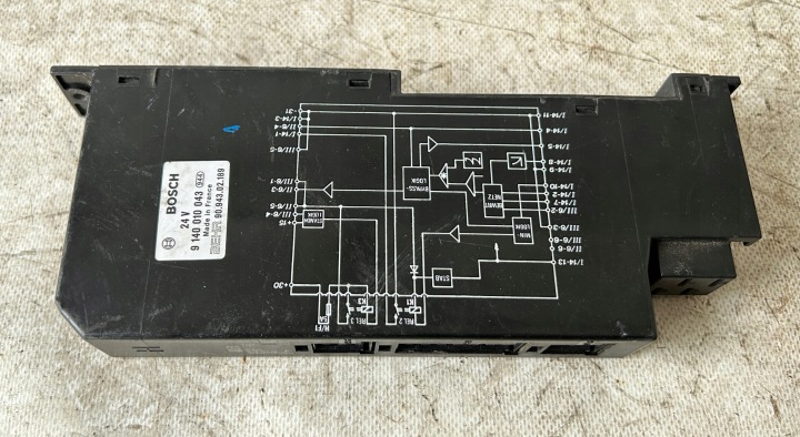 control unit air conditioning devices module H MERCEDES 0005436915