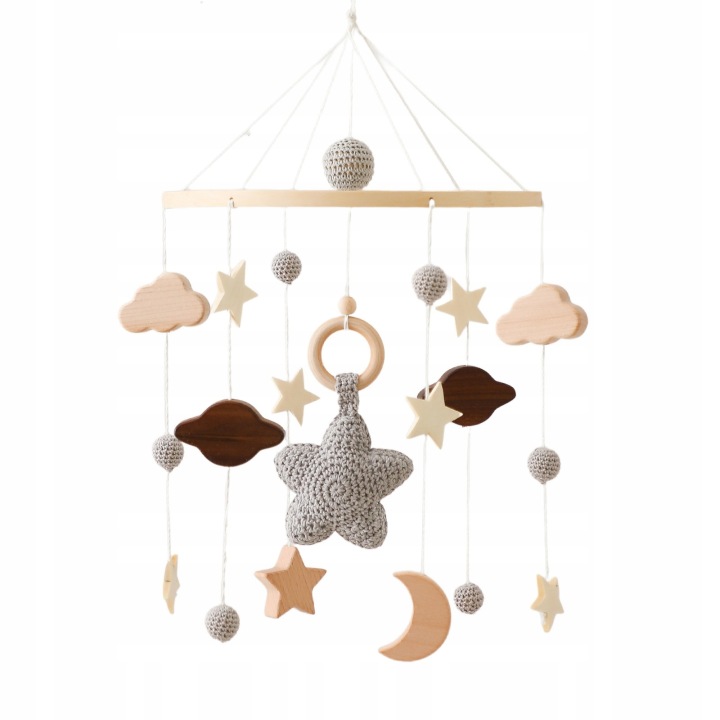 Карусель Дерев'яна Над ліжечком Для Дитини — фото 4