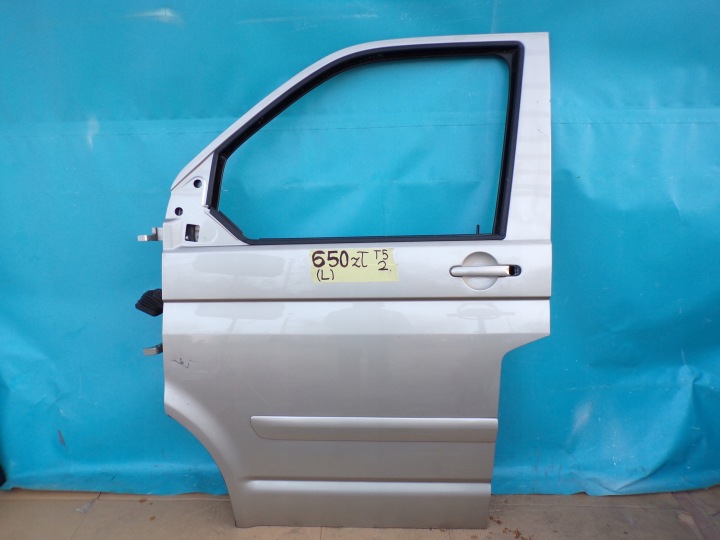 VW T5 TRANSPORTER Portière Avant Gauche Argent