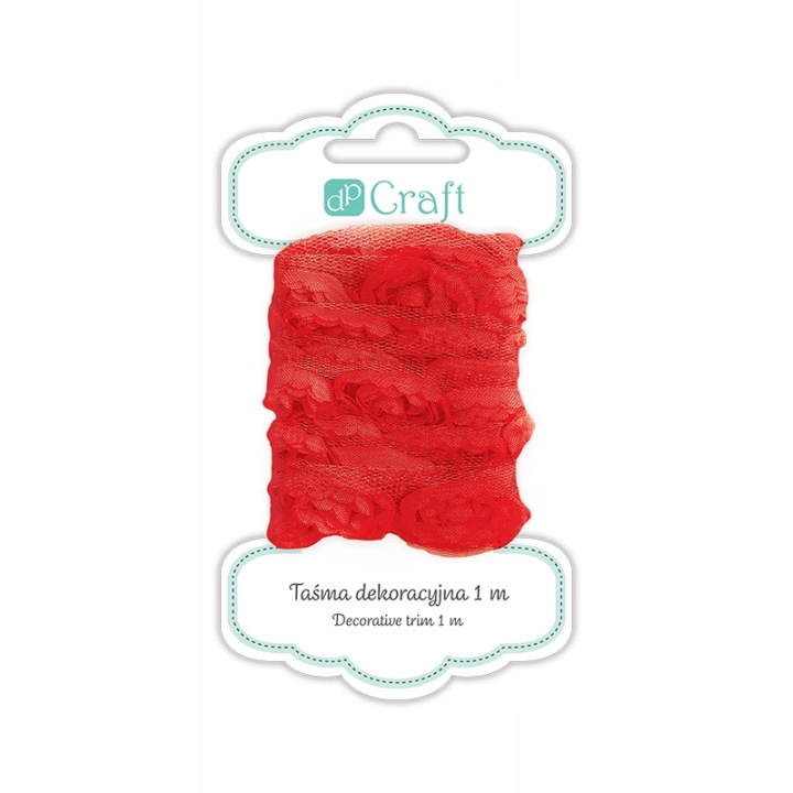 Стрічка декоративна 1 м SCARLET DALPRINT