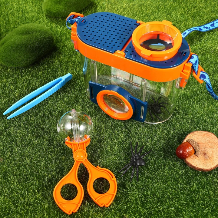 1 Набір Kids Critter Лупа Box зі склом збільшувальним і вентиляцією — фото 7
