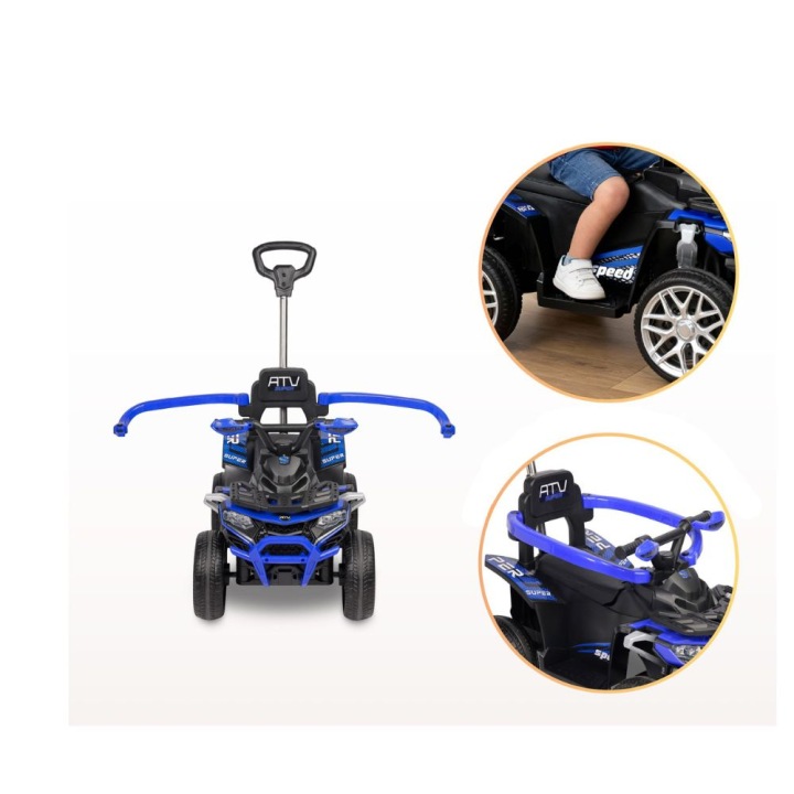 TOYZ Quad каталка транспортний засіб для дітей MOVIX м'які колеса синій — фото 10