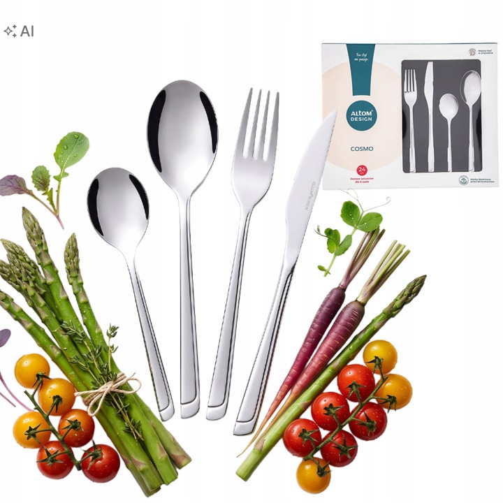 Sada příborů 24 kusů příborů Altom Design Cosmo Sada pro 6 osob