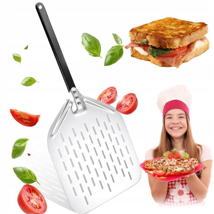 0 Lopata Na Pizzu Skládací Zásuvka Podnos Nerezová Ocel Inox Profesionální