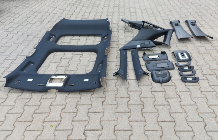 Mercedes GLA 250e LIFT II H247 roof upholstery plastics KPL AMG PANORAMA