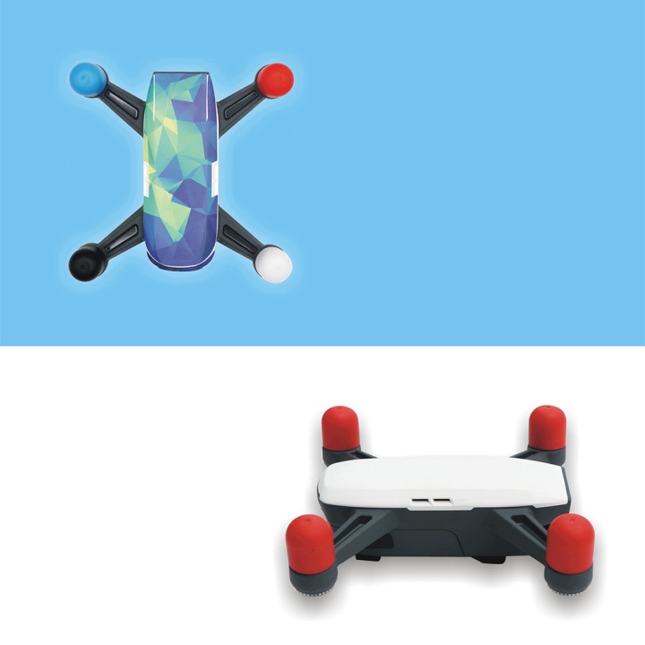 Стійка до пил захист двигуна протиударного для аксесуар SPARK Вологозахисний Синій — фото 2