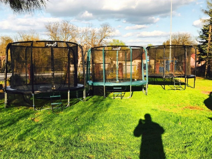 Батут садовий з сітка внутрішня велика для дітей 10FT 312 см JUMPI — фото 5