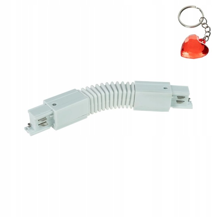 3-fázový pružný konektor Tracer 3F bílý 3604 Tk Lighting