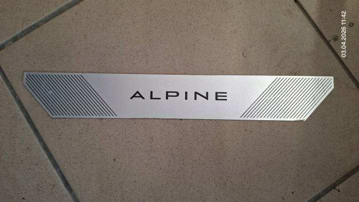 Couverture Moulage Jupe Portière przednich Renault Rafale 768524317R alpine