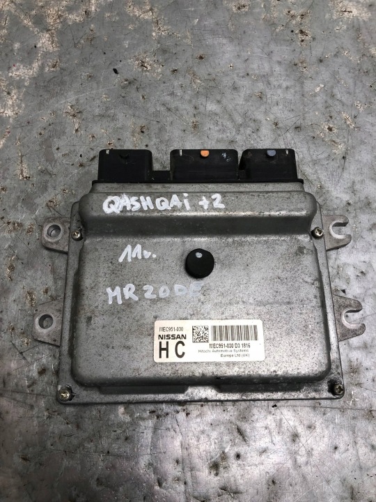 computer of the engine 2.0 MR20DE NISSAN QASHQAI +2 MEC951-030