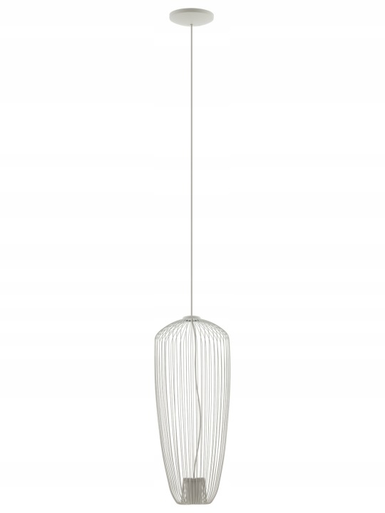 Závěsná Lampa Pumpkin S šedá 1xGU10 200 cm moderní obývací pokoj 10W stropní