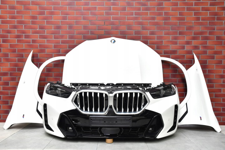 cofano Paraurti Ossatura anteriore RIVESTIMENTO KIT RADIATORI FANALE FARO LED Traversa BMW X6 G06 LCI m-packet