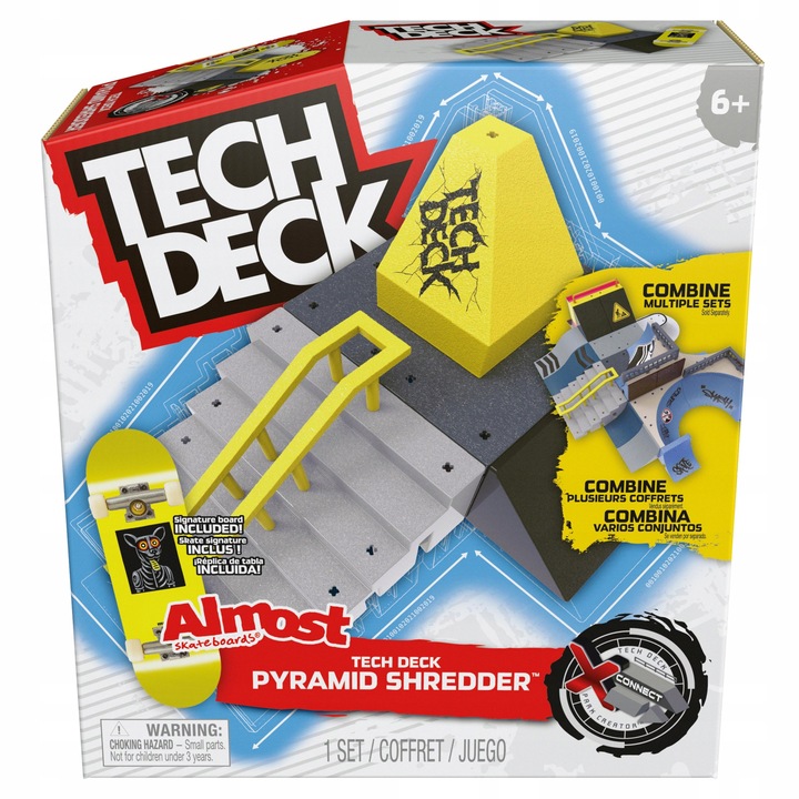 RAMPA FINGERBOARD RAIL PYRAMID SHREDDER TECH DECK Kod producenta 6068234