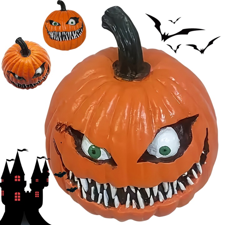 Univerzální Dýňová Atrapa Na Halloween – Na Terasu, Trávník I Verandu