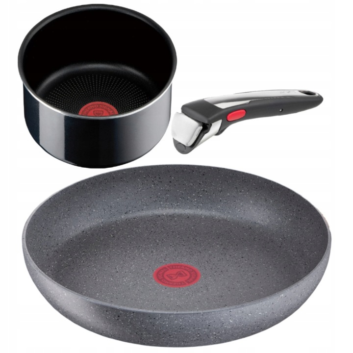 Sada Tefal Ingenio Pánev+ Hrnec 26/16 Plyn Odnímatelná Rukojeť 3 Díly.