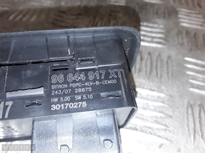2007 Peugeot 308 96644917 Switch 8