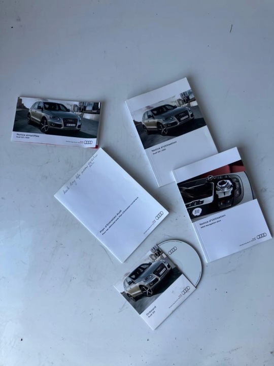 INSTRUKCJA KSIAZKA AUDI SQ5 8R
