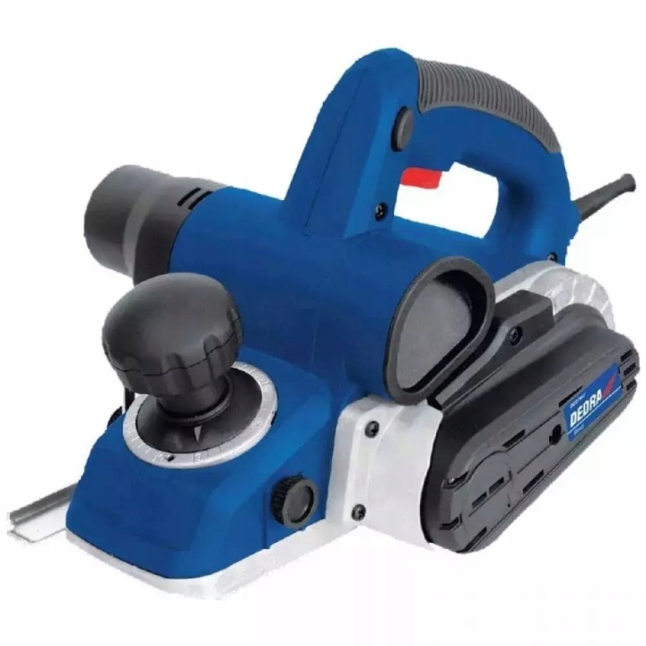 Síťový elektrický hoblík 1050 W 82 mm pro opracování dřeva Dedra