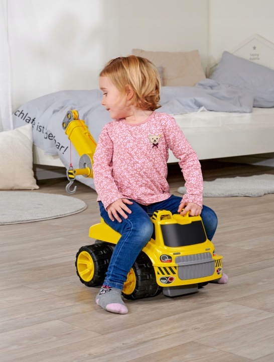 BIG Power Worker Jeździk Pchacz Dźwig Podnośnik Marka BIG