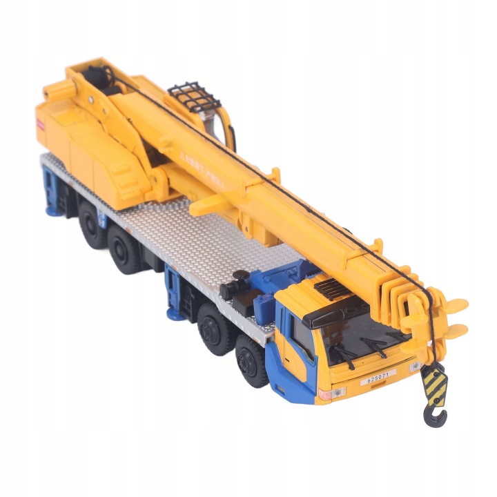 DIECAST TRUCK CRANE 1:55 мініатюрний на витривалість спецтехніка S6 — фото 4