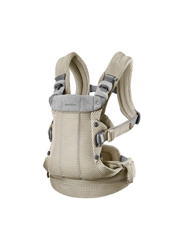 BABYBJORN - переноска Harmony 3D Mesh, Сірий Бежевий