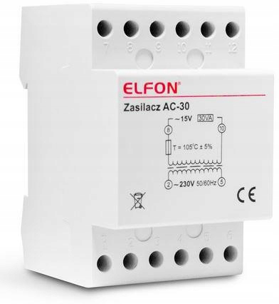 Napájecí Zdroj AC-30 15V 2A Elfon Optima