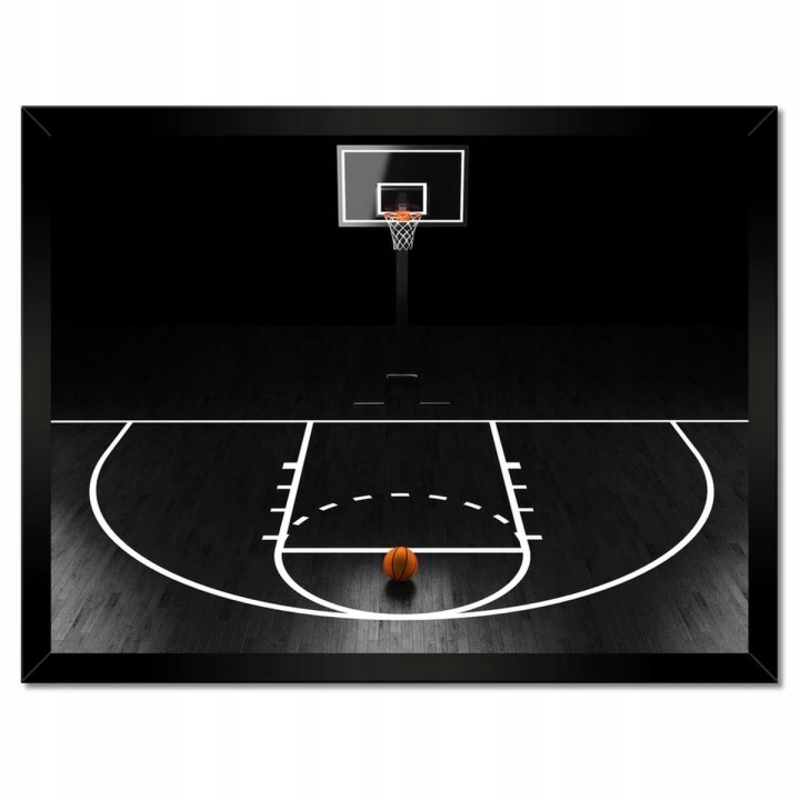 Plakáty v rámu 40x30 BasketBall Tabule Míč