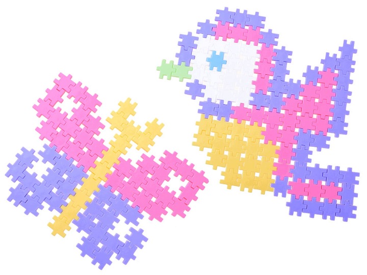 Meli Конструктор Minis Pastel 400 елементів, набір 3+ для дітей — фото 15