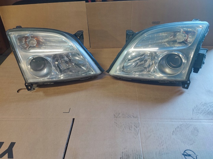 OPEL SIGNUM VECTRA C FANALE FARO FANALE FARO Anteriore Anteriore HELLA XENON KOMPLET belle