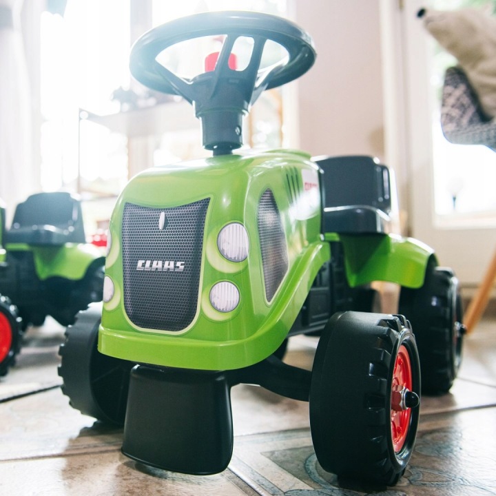 FALK BABY CLAAS Трактор Каталка з Причепом Зелений Граблі і Лопатка (виставковий) — фото 10