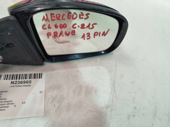 SPECCHIETTO RETROVISORE Destro MERCEDES CL 600