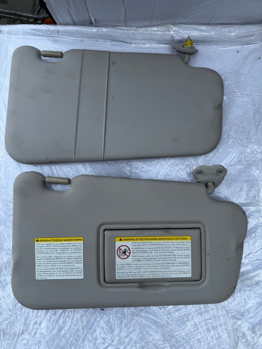 covers PRZECIWSLONECZNE NISSAN JUKE and F15 right + left visor