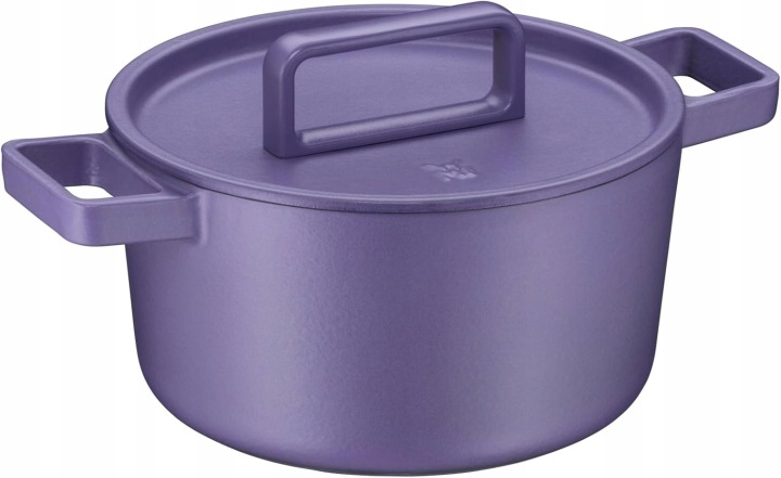 Zapékací Mísa Litinový Wmf Flavour 24CM 5,2L Indukční Víko Fialový