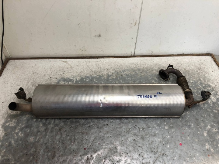 dämpfer endschalldämpfer auspuff end RENAULT TWINGO III 205405738R