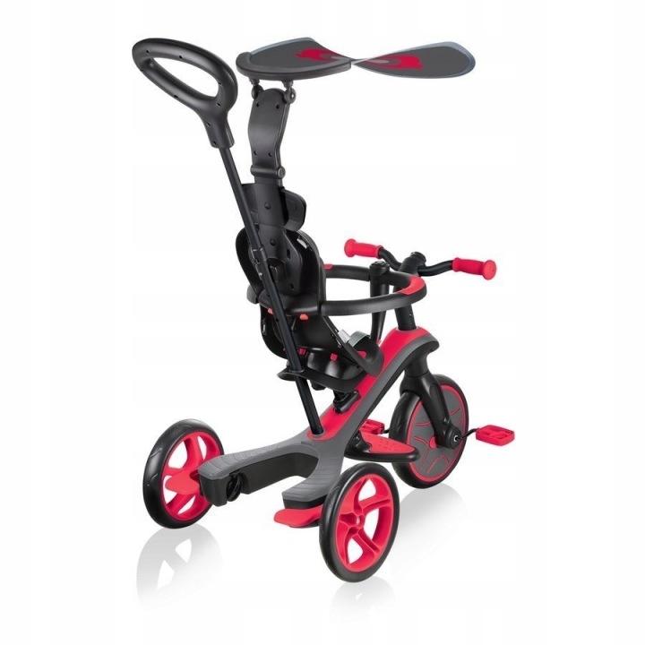 P504 Велосипед 4 в 1 Globber New Red Explorer Trike 4in1 632-102-2 (вживаний) — фото 9