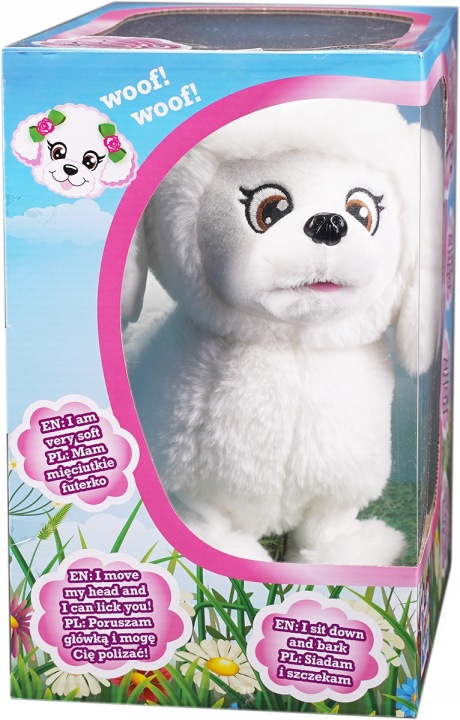 TM TOYS PUPPY LUV песик інтерактивний пуделик LILY ходить гавкає — фото 3