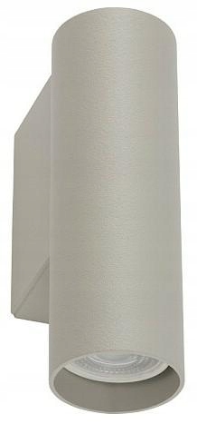 Nástěnná lampa Fourty S Šedá 1xGU10 R35 Nástěnná lampa do pokoje Moderní dům