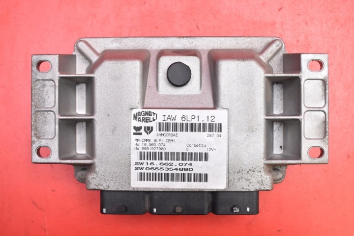 Bedienteil 9655354880 IAW6LP1.12 PEUGEOT 407 1 und 2.0 16V 136 KM 04-10