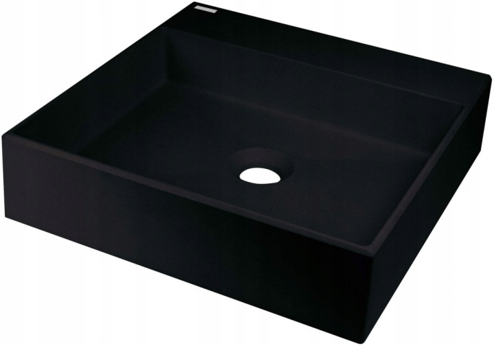 Correo nero Granit umyvadlo na desku 400x400 mm (CQR_NU4S) /po/
