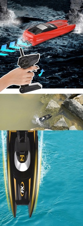 MOTORBOAT BOAT remote controlled SPEED BOAT 25km/h Kind floating